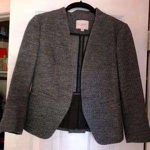 LOFT Herringbone Blazer